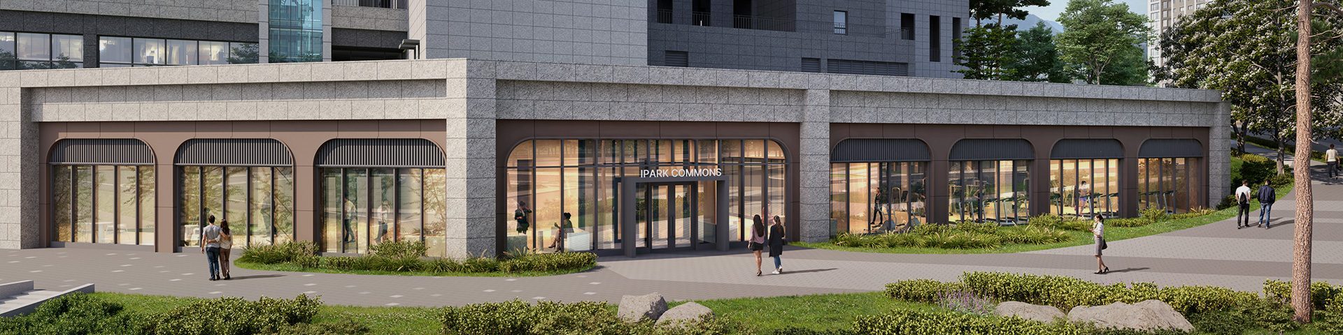 천안 아이파크 시티 3단지 커뮤니티 시설 IPARK COMMONS