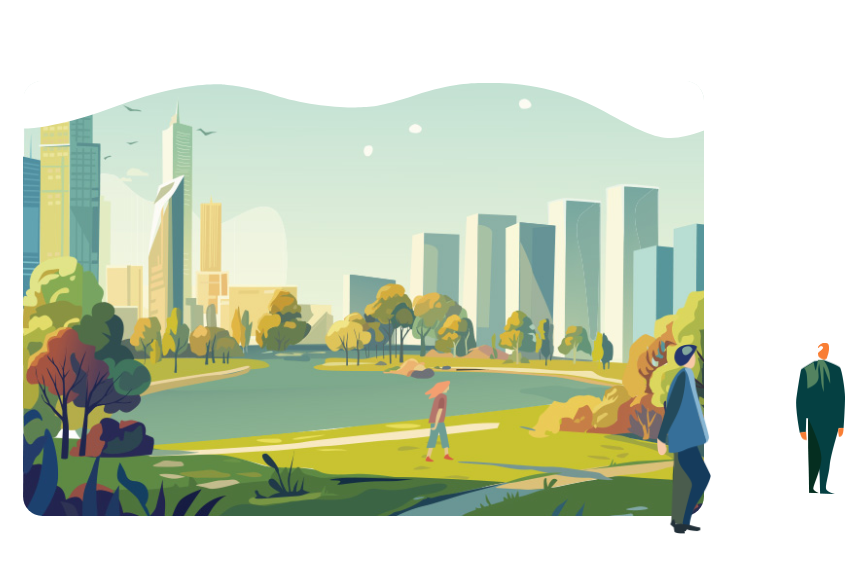 천안 아이파크 시티 City Premium Future 일러스트